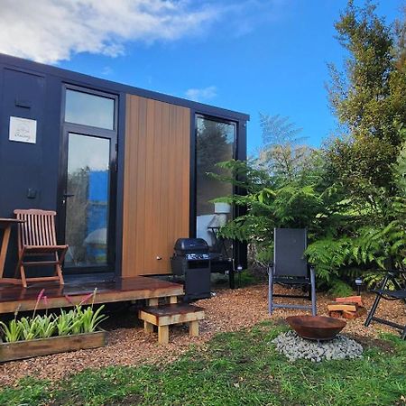 Cozy Cabin2 With Outdoor Bath At Dairy Flat Farm Waitoki 外观 照片